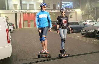 Airwheel M3 patín eléctrico, inteligente, seguro y cómodo, se ha mejorado mucho de la patineta tradicional.