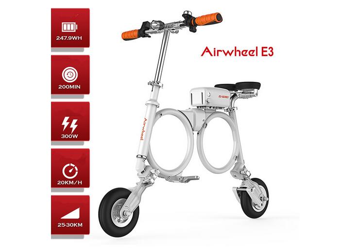 Airwheel E3 will be an excellent choice and it is favored by many people, especially those fashionable young boys and girls.